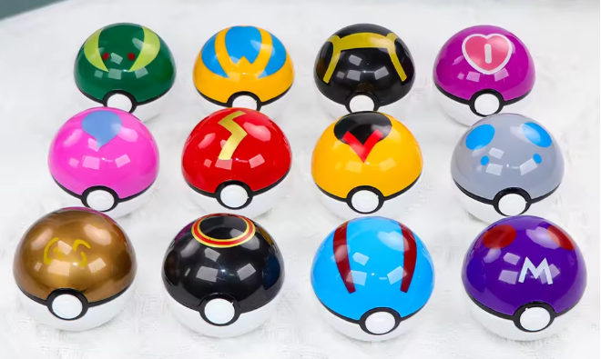 Pokeʙᴀʟʟ (50pc) - 3" Capsule w/ Figure