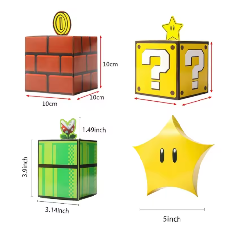 50pcs Empty Mario Blind Box (4") [COMING SOON]