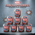 Marvel Super Heroes Series 3 Chibi Snapz : Lot of 10 - NEW Sealed Blind Capsules