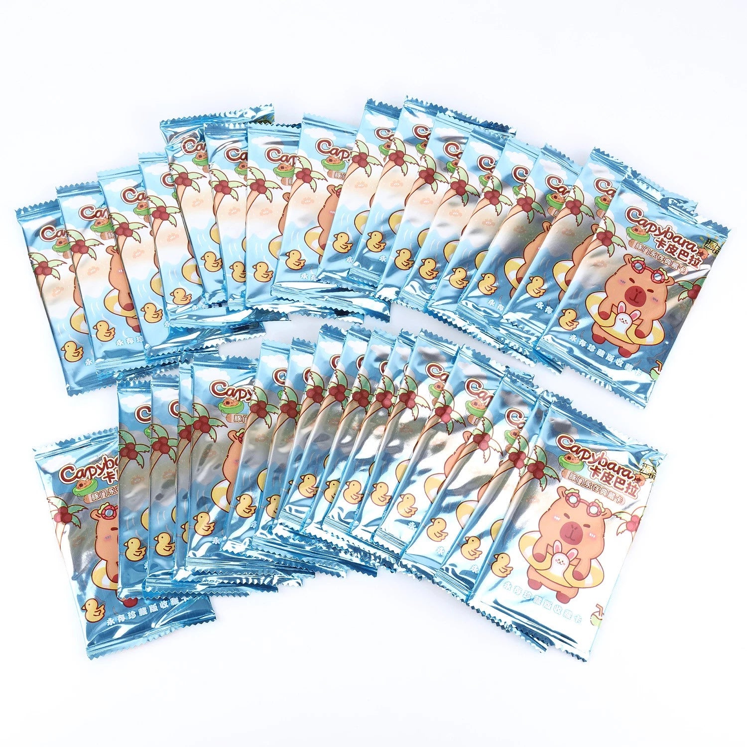 (32 Packs) - Capybara Trading Cards Case