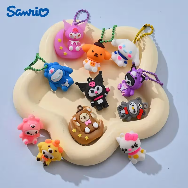 10pcs -  Sanrio Keychain Blind Box